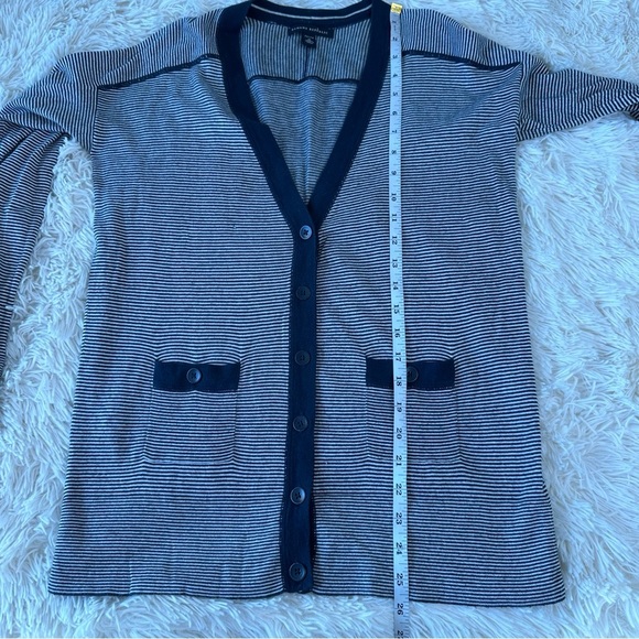 Banana Republic Cotton Modal Wool Blend Cardigan Size Petite Medium - Picture 7 of 8